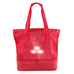 Rpet Mesh Beach Cooler Tote