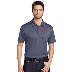 TRACE HEATHER POLO MENS